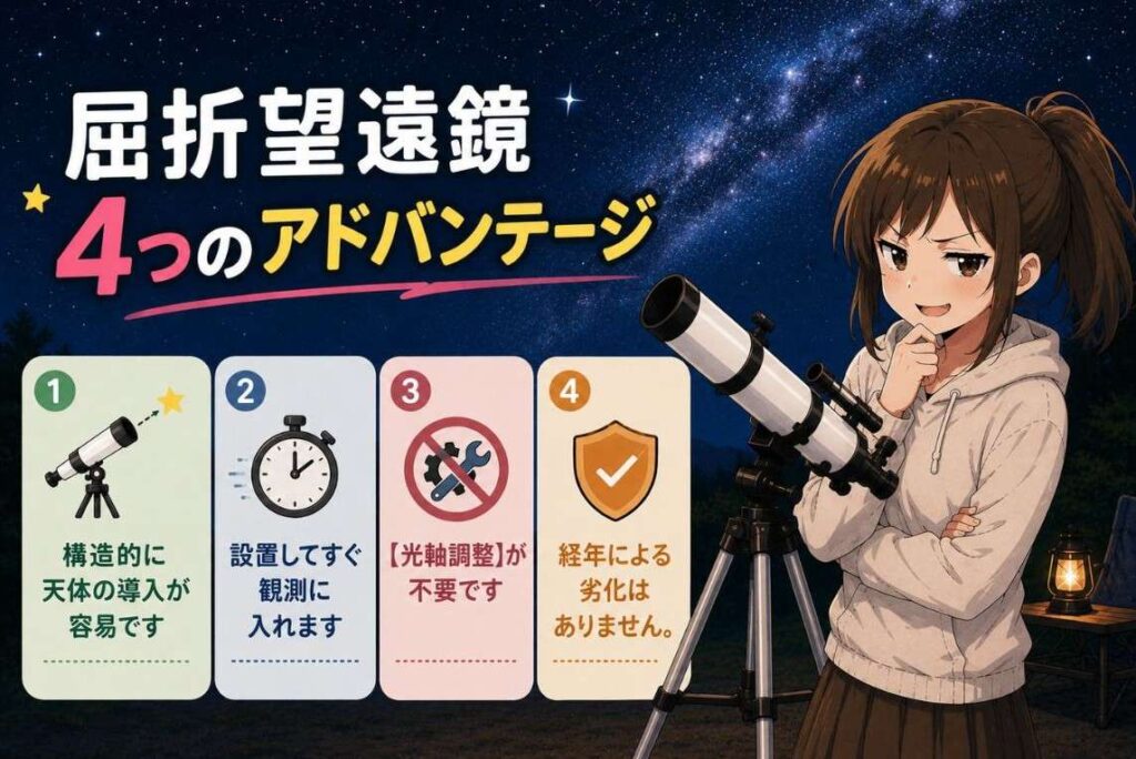 天体望遠鏡初心者が失敗しない選び方｜大人向けおすすめ2機種